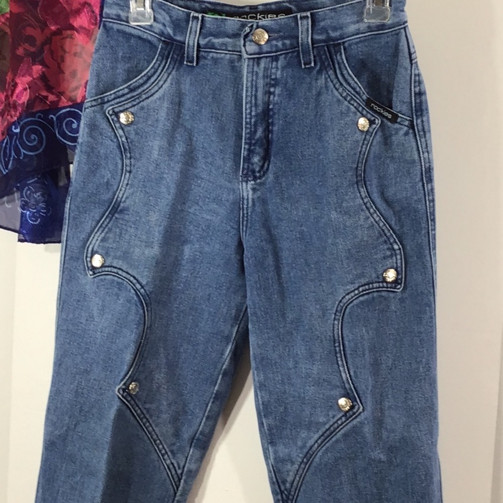 Vintage Rockies oversized yoke design jeans - Picture 3 of 13